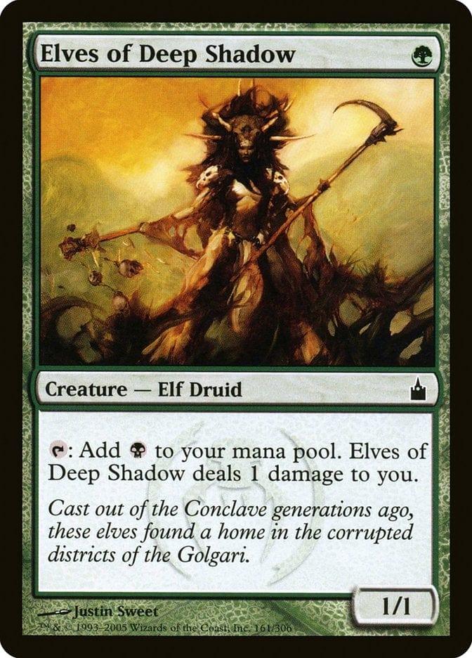 Magic: The Gathering MTG Single Elves of Deep Shadow [Ravnica: City of Guilds]