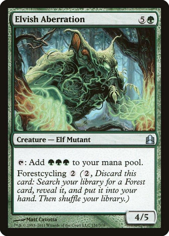 Magic: The Gathering MTG Single Elvish Aberration [Commander 2011]