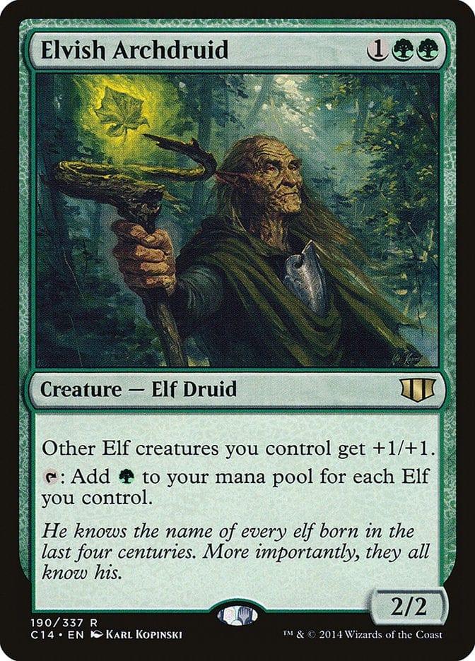 Magic: The Gathering MTG Single Elvish Archdruid [Commander 2014]