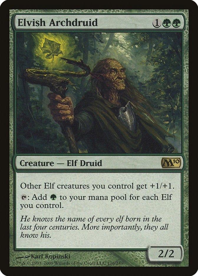 Magic: The Gathering MTG Single Elvish Archdruid [Magic 2010]