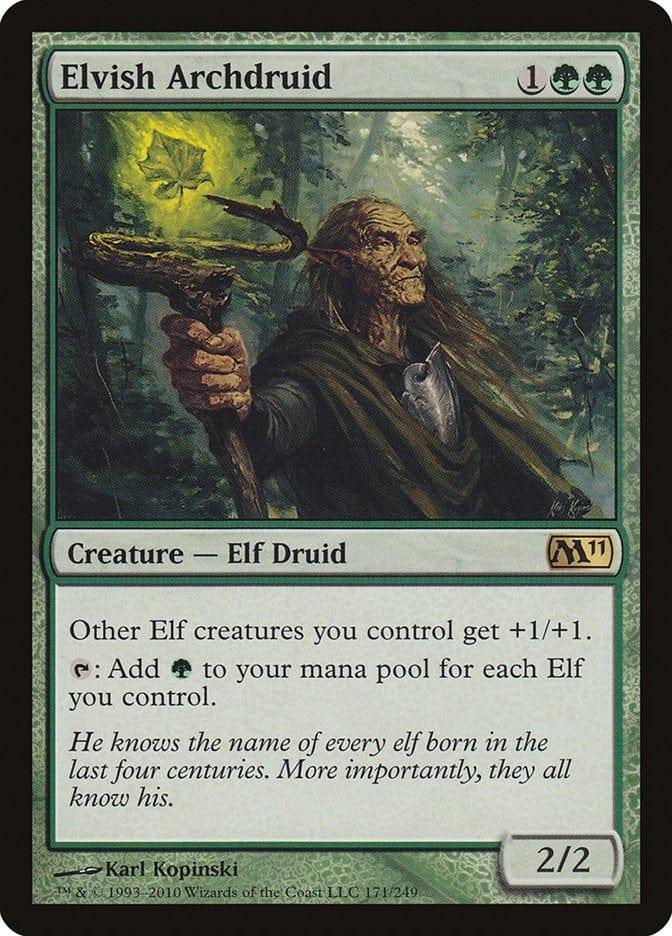 Magic: The Gathering MTG Single Elvish Archdruid [Magic 2011]