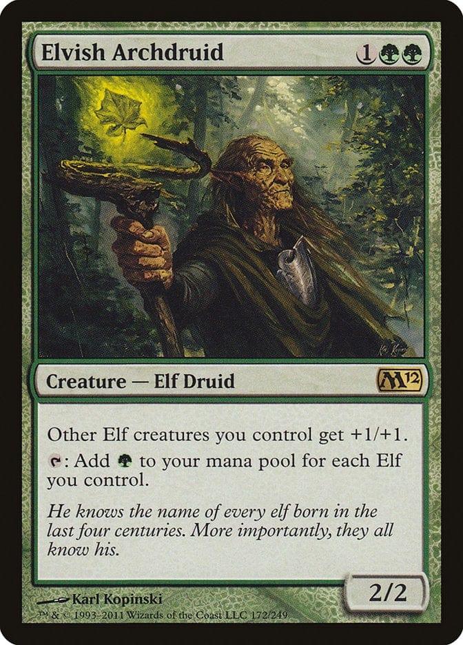 Magic: The Gathering MTG Single Elvish Archdruid [Magic 2012]