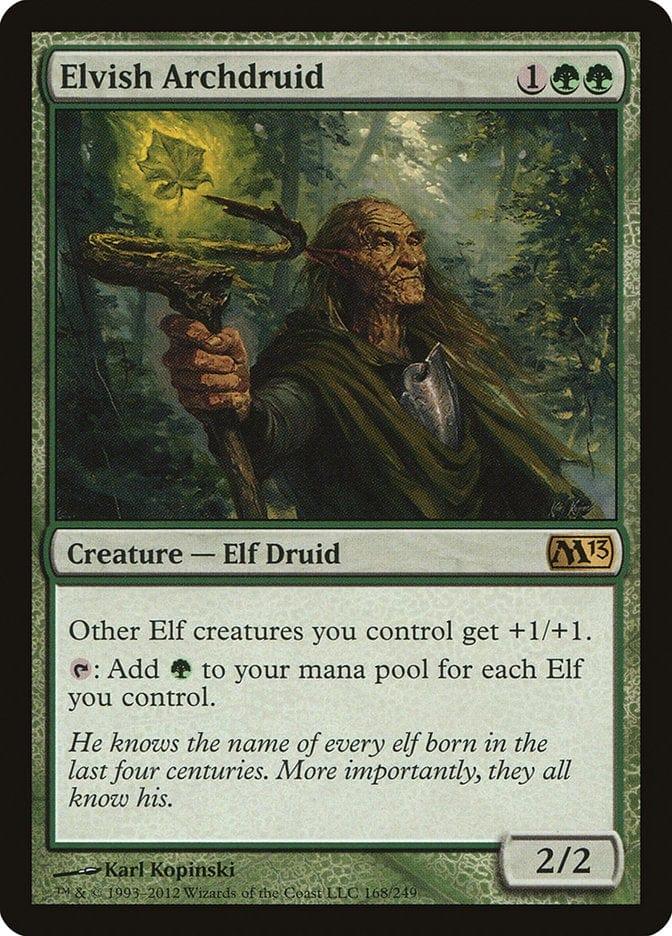 Magic: The Gathering MTG Single Elvish Archdruid [Magic 2013]