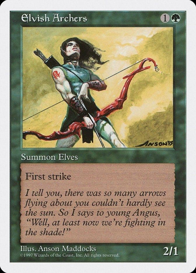 Magic: The Gathering MTG Single Elvish Archers [Fifth Edition]