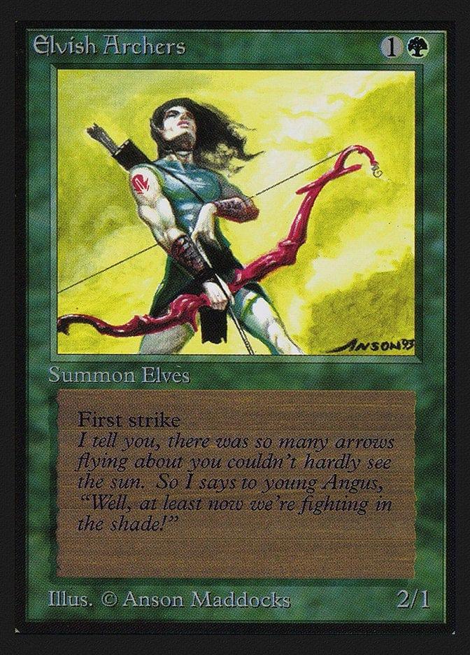 Magic: The Gathering MTG Single Elvish Archers [International Collectors’ Edition]