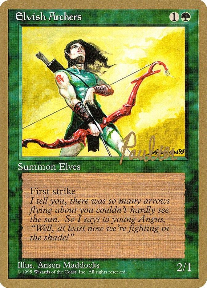 Magic: The Gathering MTG Single Elvish Archers [Pro Tour Collector Set]