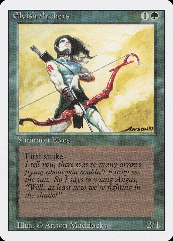 Magic: The Gathering MTG Single Elvish Archers [Revised Edition]