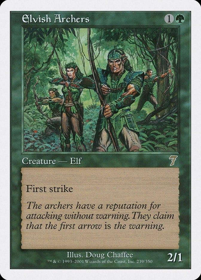 Magic: The Gathering MTG Single Elvish Archers [Seventh Edition]