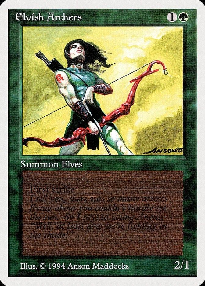 Magic: The Gathering MTG Single Elvish Archers [Summer Magic / Edgar]