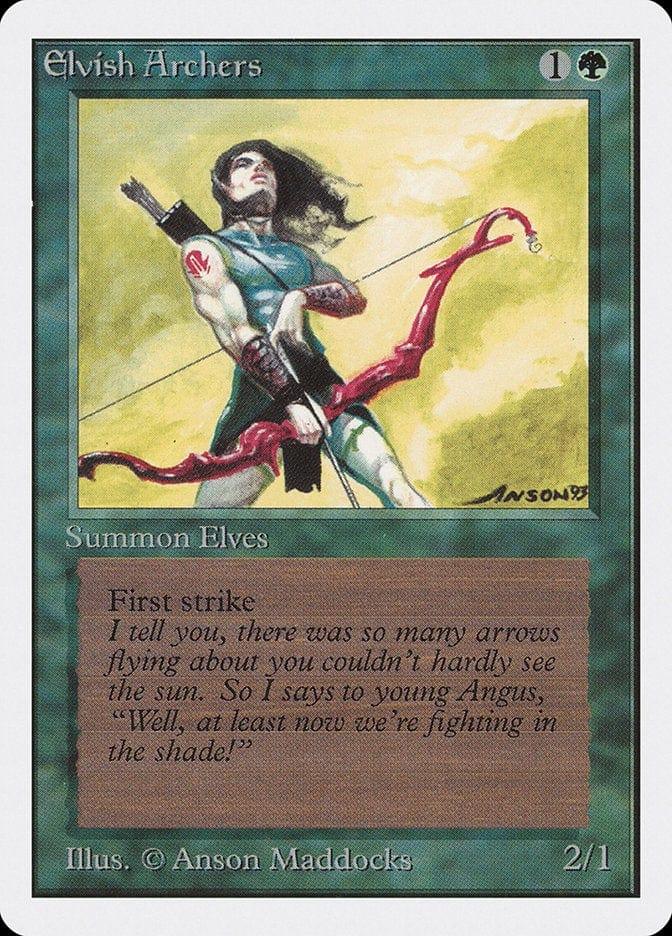 Magic: The Gathering MTG Single Elvish Archers [Unlimited Edition]