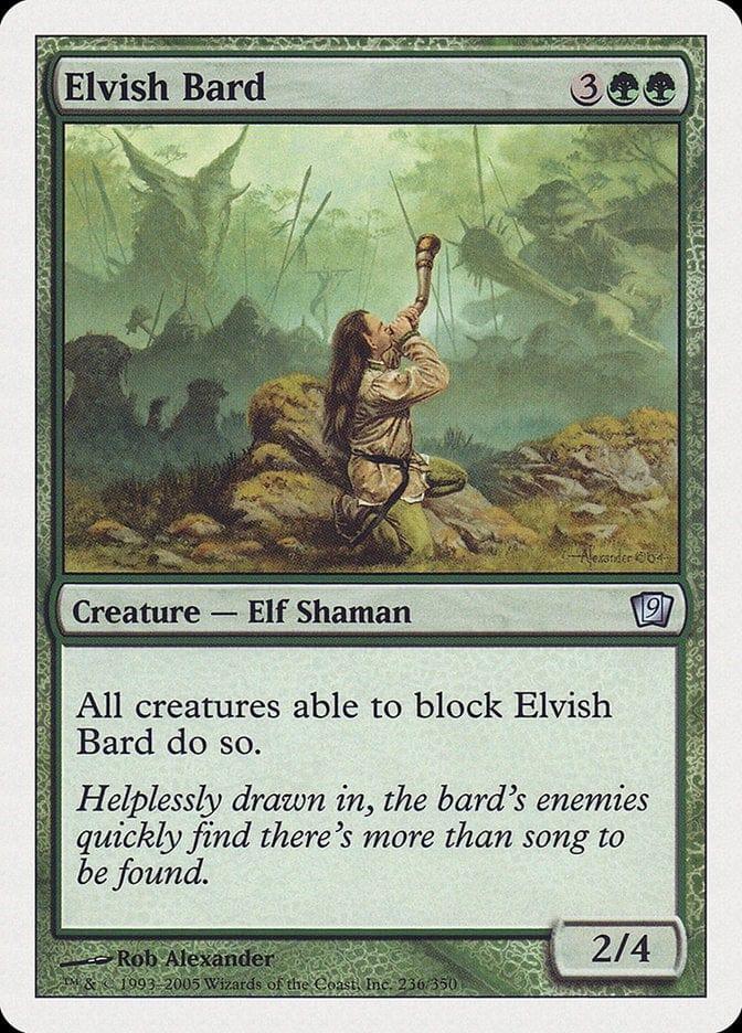 Magic: The Gathering MTG Single Elvish Bard [Ninth Edition]