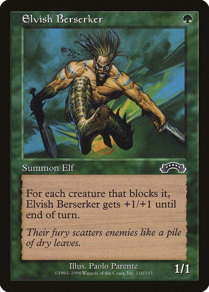 Magic: The Gathering MTG Single Elvish Berserker [Exodus]