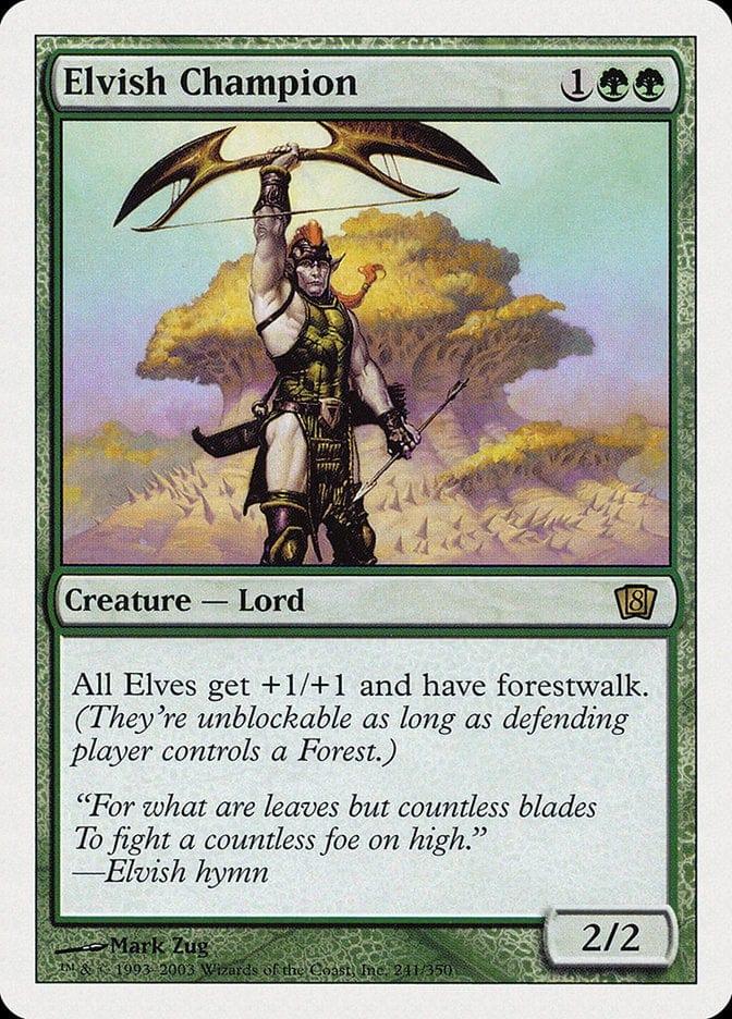 Magic: The Gathering MTG Single Elvish Champion [Eighth Edition]