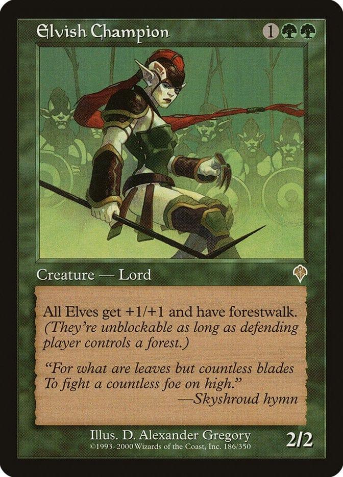Magic: The Gathering MTG Single Elvish Champion [Invasion]