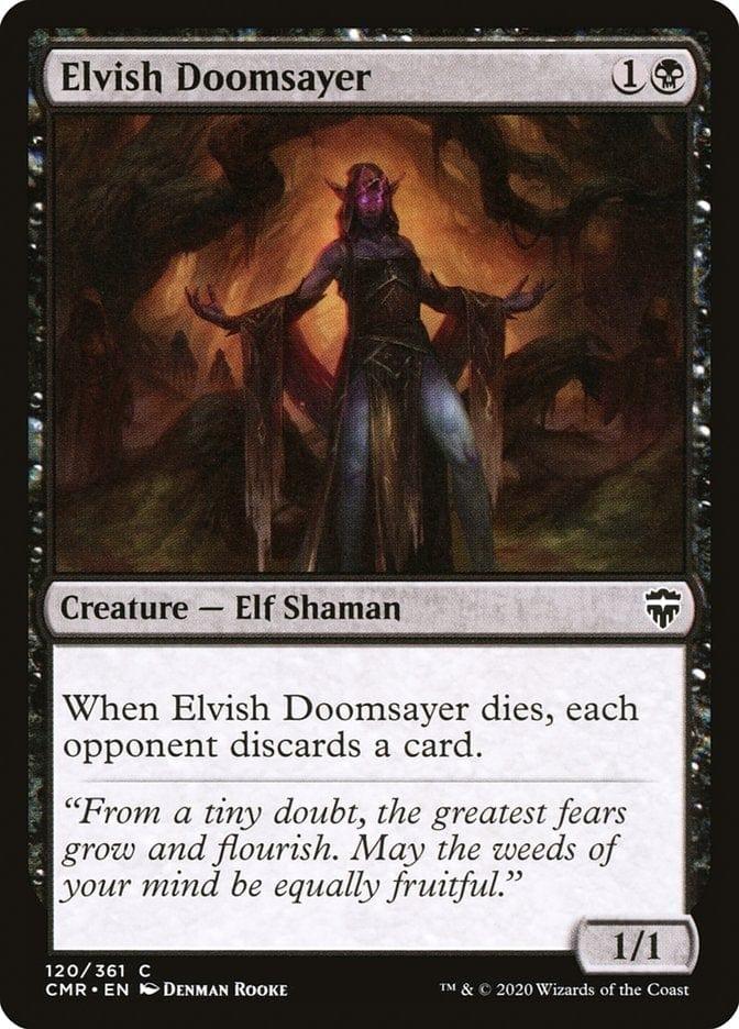 Magic: The Gathering MTG Single Elvish Doomsayer [Commander Legends]