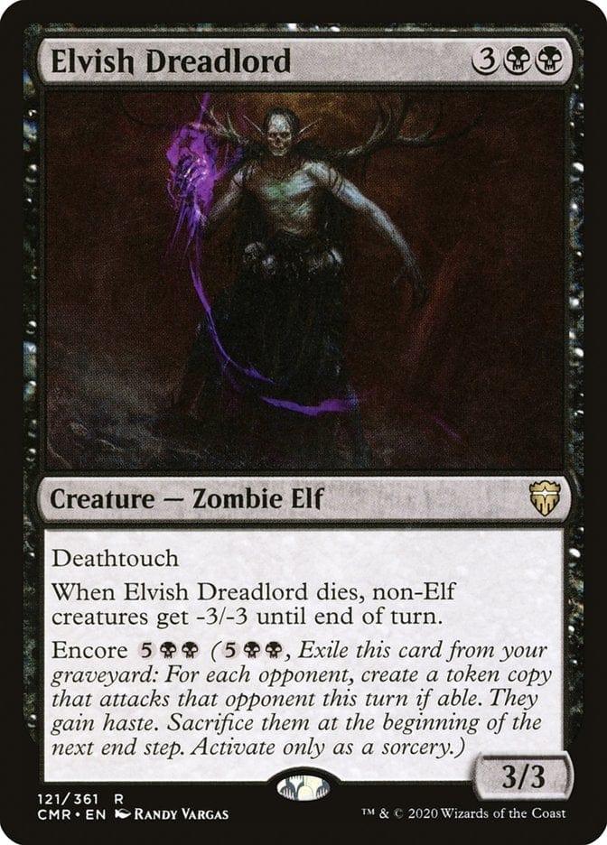 Magic: The Gathering MTG Single Elvish Dreadlord [Commander Legends]