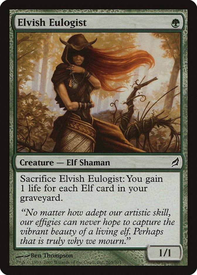 Magic: The Gathering MTG Single Elvish Eulogist [Lorwyn]