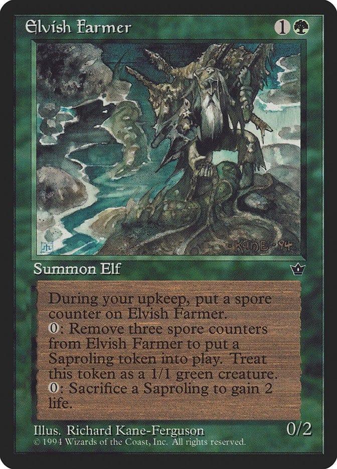 Magic: The Gathering MTG Single Elvish Farmer [Fallen Empires]