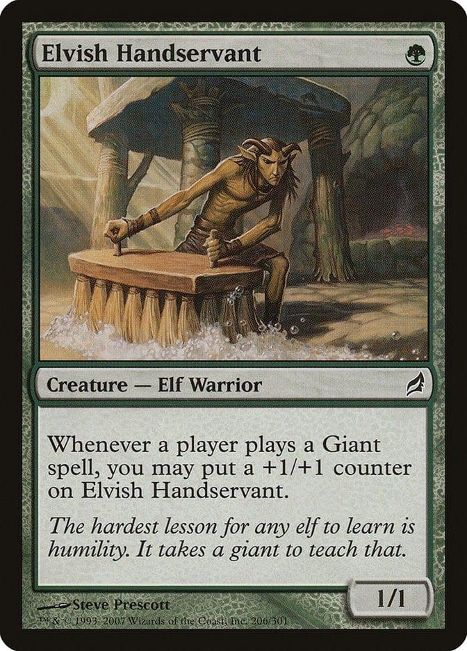 Magic: The Gathering MTG Single Elvish Handservant [Lorwyn]