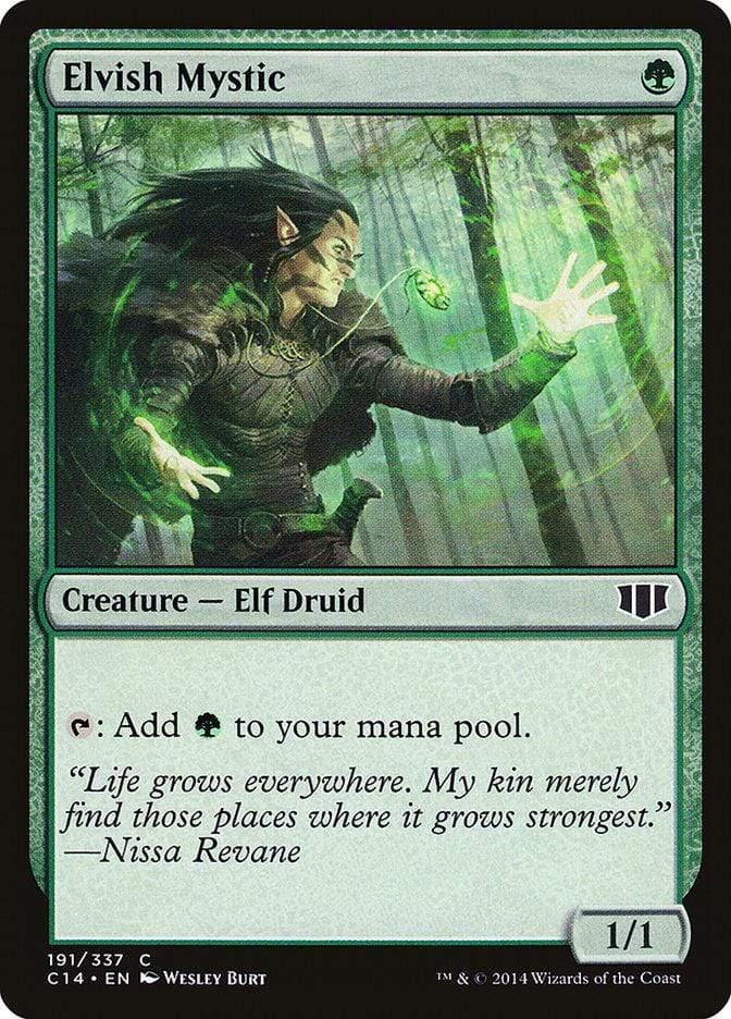 Magic: The Gathering MTG Single Elvish Mystic [Commander 2014]
