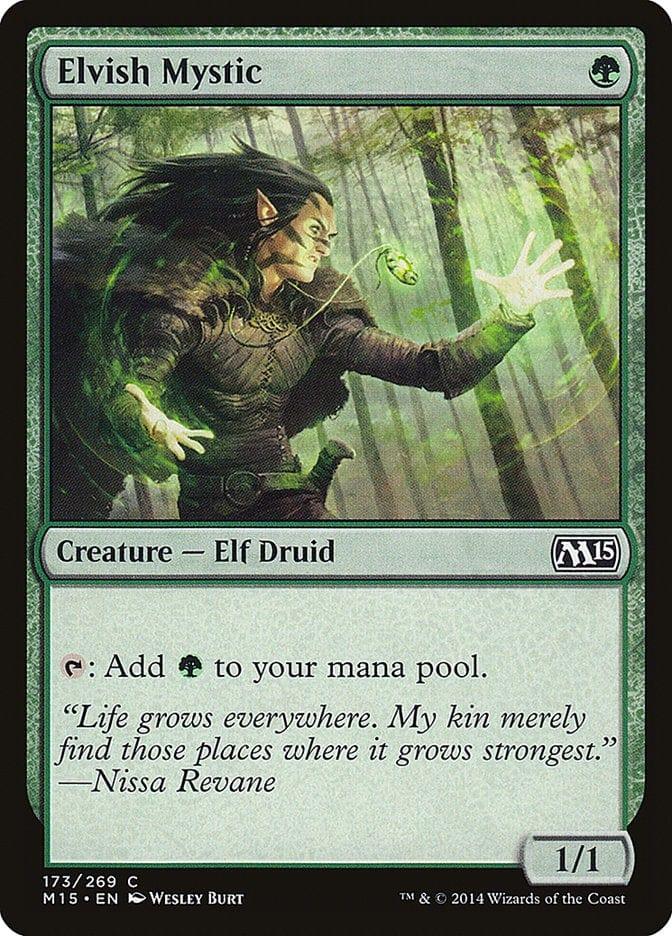 Magic: The Gathering MTG Single Elvish Mystic [Magic 2015]