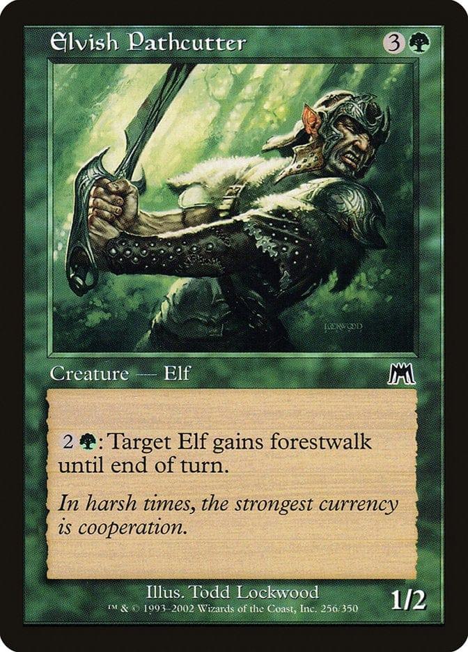 Magic: The Gathering MTG Single Elvish Pathcutter [Onslaught]