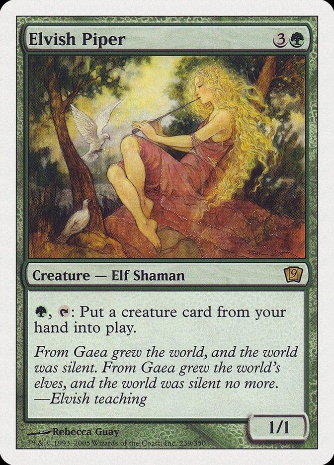 Magic: The Gathering MTG Single Elvish Piper [Ninth Edition]