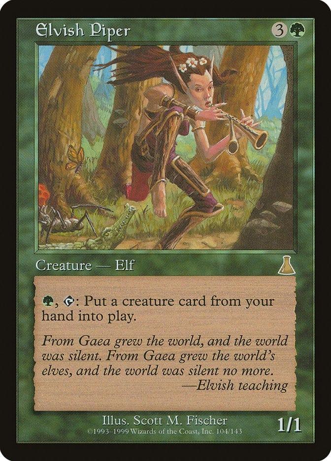 Magic: The Gathering MTG Single Elvish Piper [Urza's Destiny]