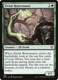 Magic: The Gathering MTG Single Elvish Rejuvenator [Zendikar Rising Commander]