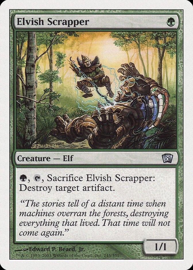 Magic: The Gathering MTG Single Elvish Scrapper [Eighth Edition]