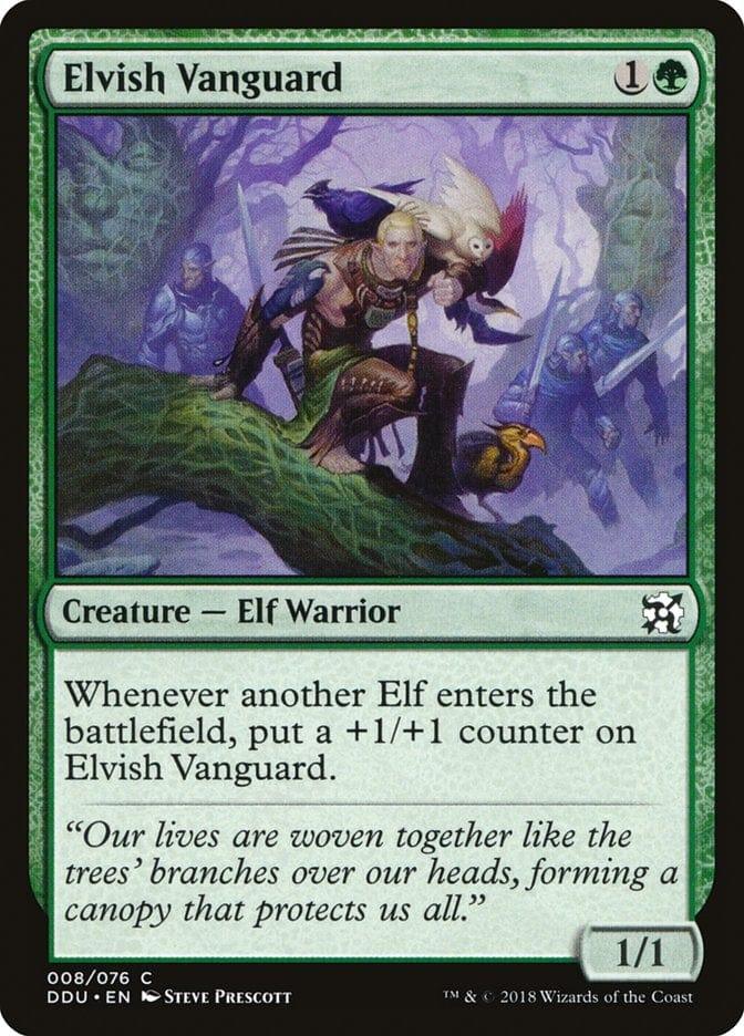 Magic: The Gathering MTG Single Elvish Vanguard [Duel Decks: Elves vs. Inventors]