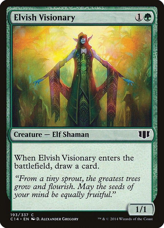 Magic: The Gathering MTG Single Elvish Visionary [Commander 2014]