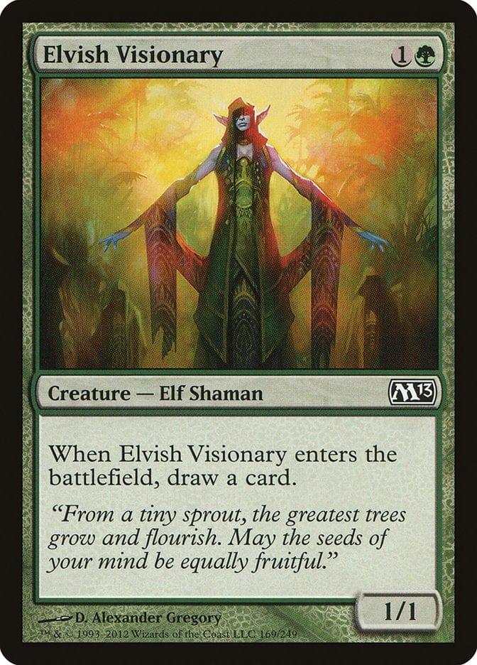 Magic: The Gathering MTG Single Elvish Visionary [Magic 2013]
