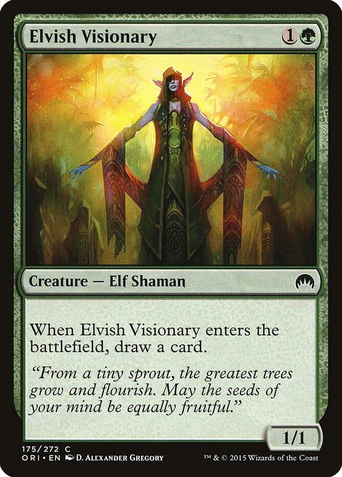 Magic: The Gathering MTG Single Elvish Visionary [Magic Origins]