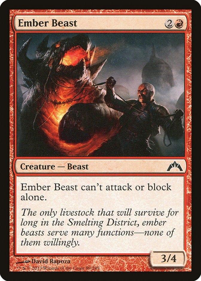 Magic: The Gathering MTG Single Ember Beast [Gatecrash]