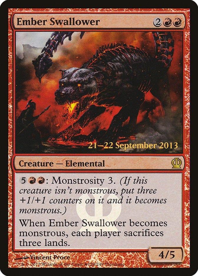 Magic: The Gathering MTG Single Ember Swallower  [Theros Prerelease Promos]
