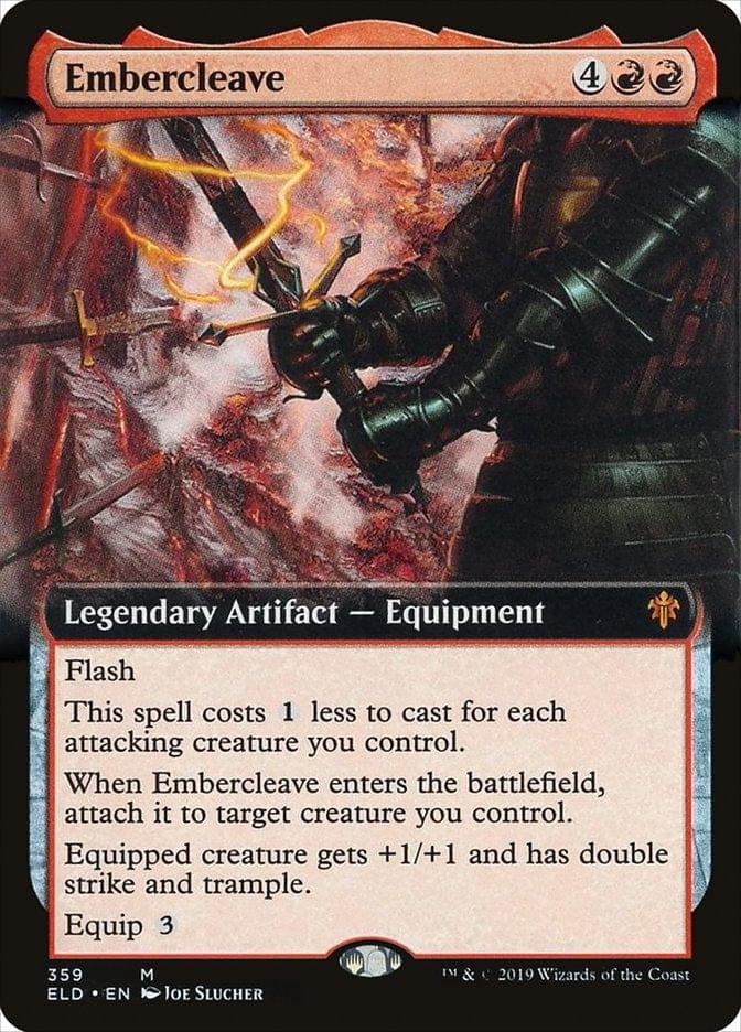 Magic: The Gathering MTG Single Embercleave (Extended) [Throne of Eldraine]
