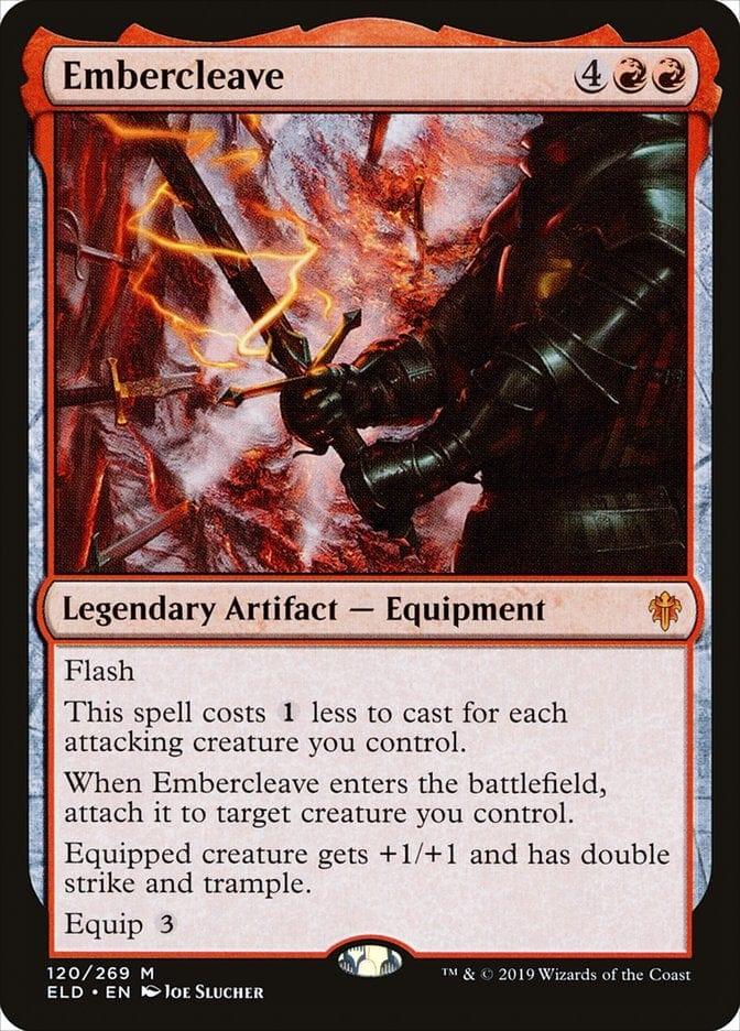 Magic: The Gathering MTG Single Embercleave [Throne of Eldraine]