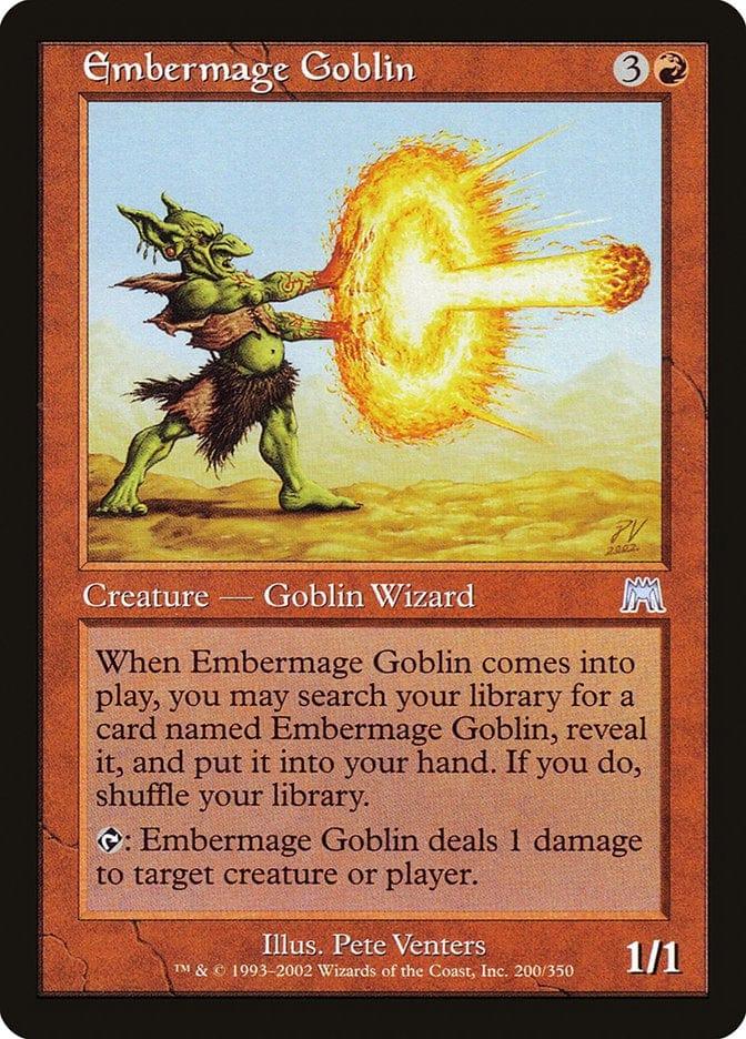 Magic: The Gathering MTG Single Embermage Goblin [Onslaught]