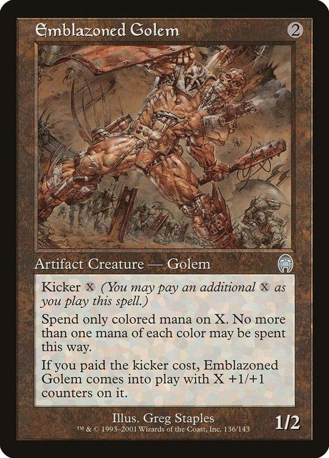 Magic: The Gathering MTG Single Emblazoned Golem [Apocalypse]