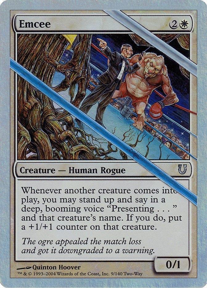 Magic: The Gathering MTG Single Emcee [Unhinged]