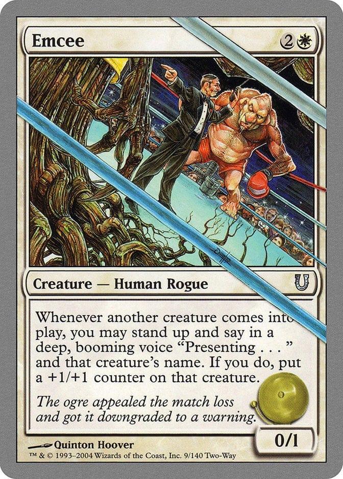 Magic: The Gathering MTG Single Emcee [Unhinged]