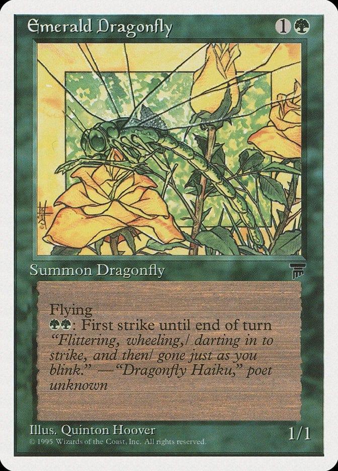 Magic: The Gathering MTG Single Emerald Dragonfly [Chronicles]
