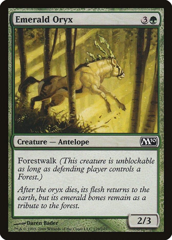 Magic: The Gathering MTG Single Emerald Oryx [Magic 2010]