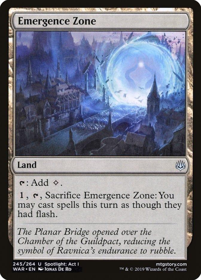 Magic: The Gathering MTG Single Emergence Zone [War of the Spark]