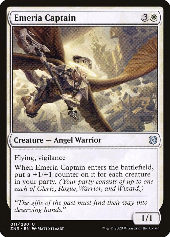 Magic: The Gathering MTG Single Emeria Captain [Zendikar Rising]