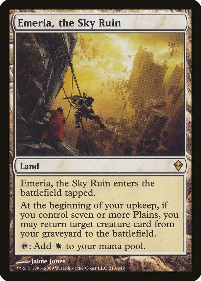 Magic: The Gathering MTG Single Emeria, the Sky Ruin [Zendikar]