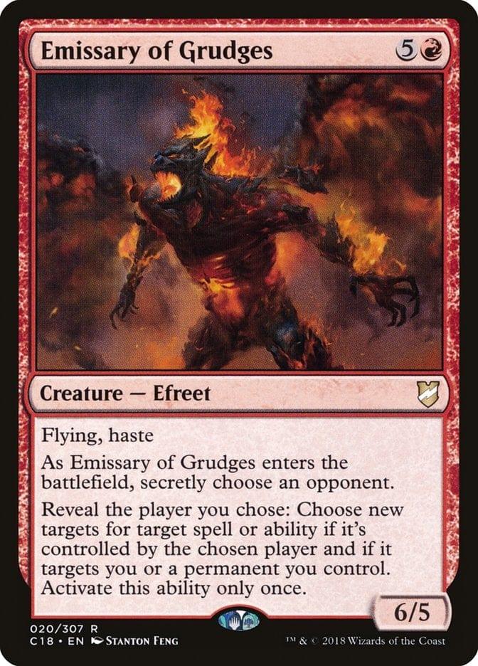 Magic: The Gathering MTG Single Emissary of Grudges [Commander 2018]