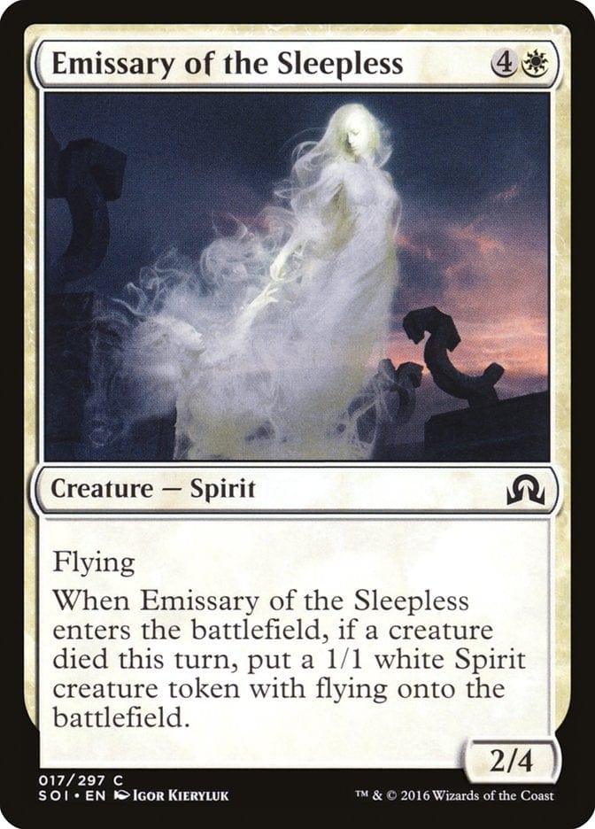 Magic: The Gathering MTG Single Emissary of the Sleepless [Shadows over Innistrad]