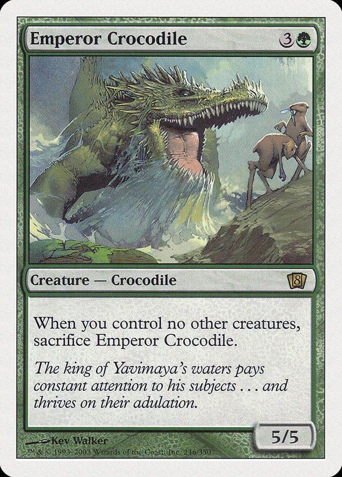 Magic: The Gathering MTG Single Emperor Crocodile [Eighth Edition]